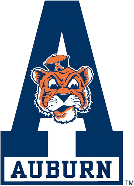 Auburn Tigers 1971-1981 Alternate Logo v2 diy DTF decal sticker